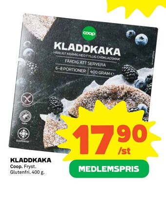 Coop Kladdkaka erbjuda
