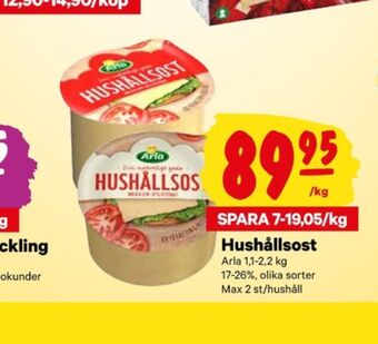 City Gross Arla hushållsost erbjuda