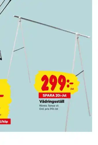 Rörets vädringsställ