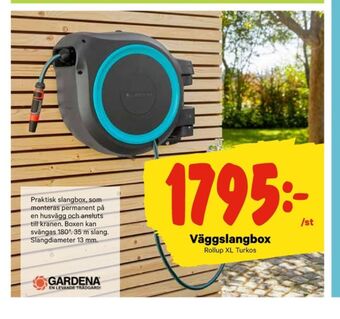 City Gross Gardena slangupprullare erbjuda