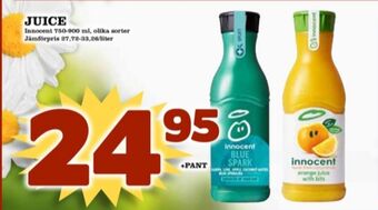 Matdax Innocent juice erbjuda