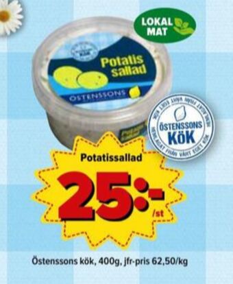 Östenssons Östenssons potatissallad erbjuda