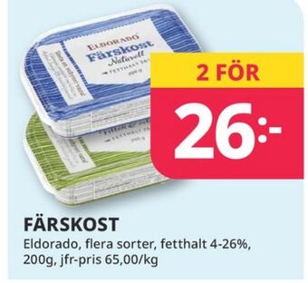 Tempo Eldorado färskost erbjuda