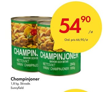 Champinjoner