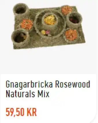 Granngården Gnagarbricka Rosewood Natural Mix erbjuda
