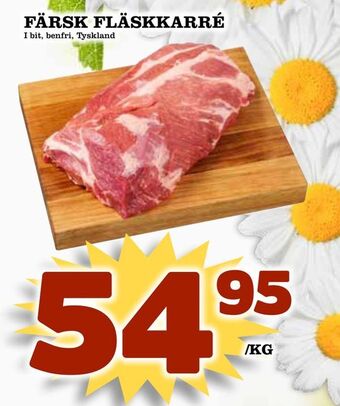 Matdax Färsk fläskkarré erbjuda