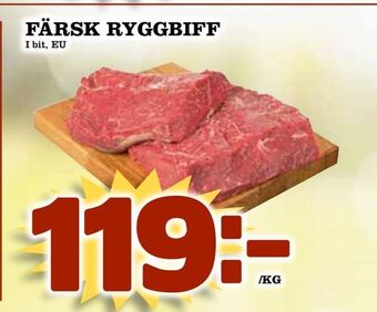 Matdax Färsk ryggbiff erbjuda