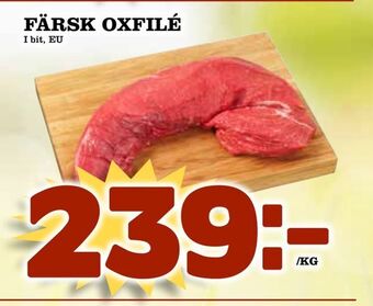 Matdax Färsk oxfilé erbjuda
