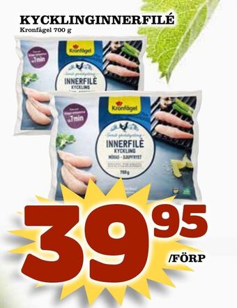 Matdax Kycklinginnerfilé erbjuda