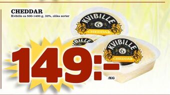 Matdax Cheddar erbjuda