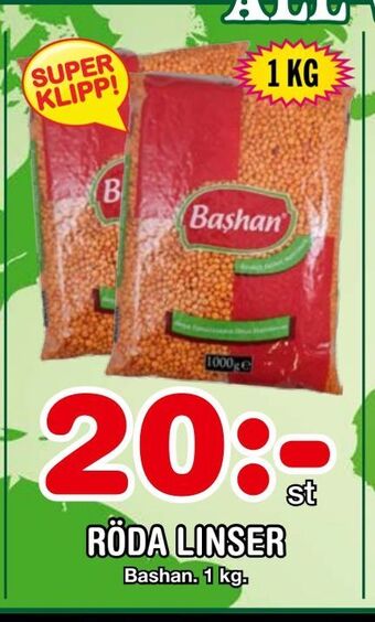 Nya Pulsen Röda linser erbjuda