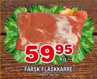 Nya Pulsen Färsk fläskkarré erbjuda