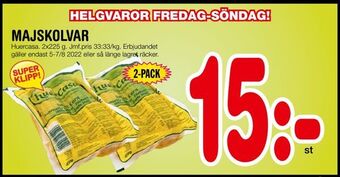 Nya Pulsen Majskolvar erbjuda