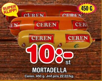 Nya Pulsen Mortadella erbjuda