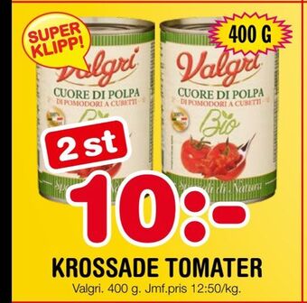 Nya Pulsen Krossade tomater erbjuda