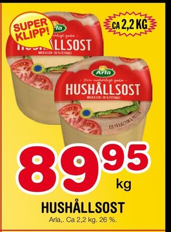 Nya Pulsen Hushållsost erbjuda