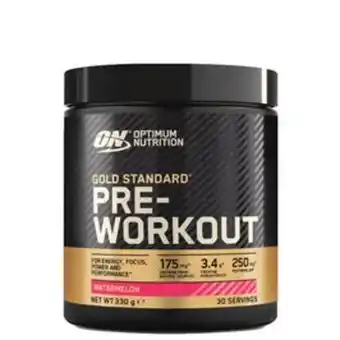 Gymgrossisten Gold standard pre-workout, 330g erbjuda