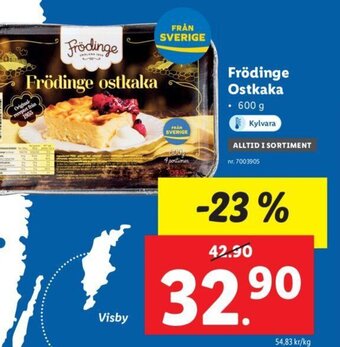 Lidl Frödinge Ostkaka erbjuda