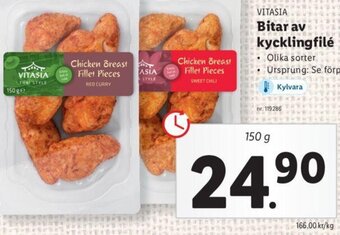 Lidl Bitar Av Kycklingfilé erbjuda