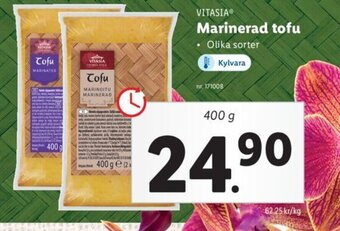Lidl Marinerad Tofu erbjuda
