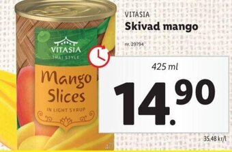 Lidl Skivad Mango erbjuda