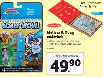 Lidl Melissa & Doug Målarbok erbjuda