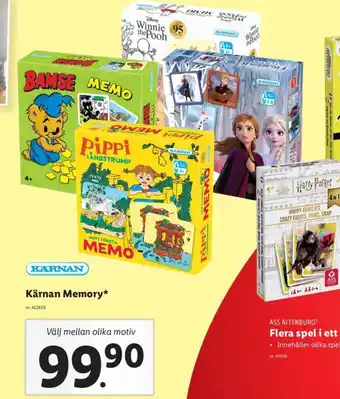 Lidl Kärnan Memory erbjuda