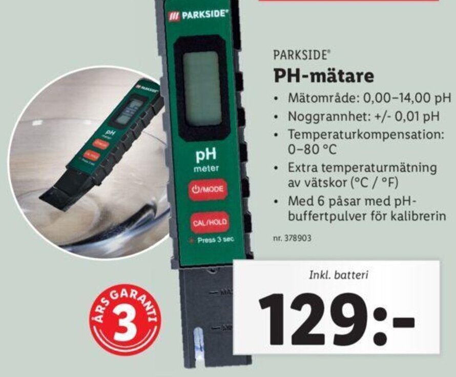 Parkside Digital PH Meter PPHM 14 A1 REVIEW TEST (Lidl, 47 OFF