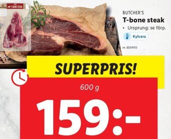 Lidl T-Bone Steak erbjuda