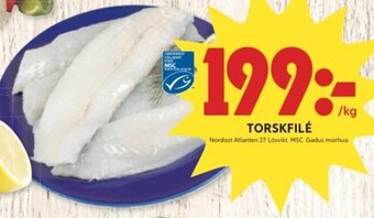 ICA Kvantum Torskfilé erbjuda