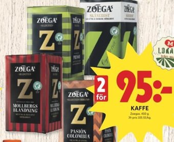 ICA Kvantum Kaffe erbjuda