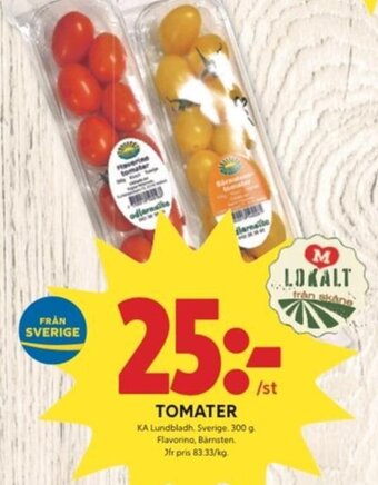 ICA Kvantum Tomater erbjuda