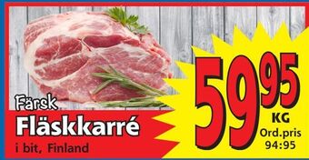Supergrossen Fläskkarré erbjuda
