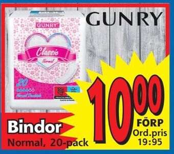 Supergrossen Bindor erbjuda