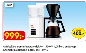 Kaffekokare Aroma Signature Deluxe