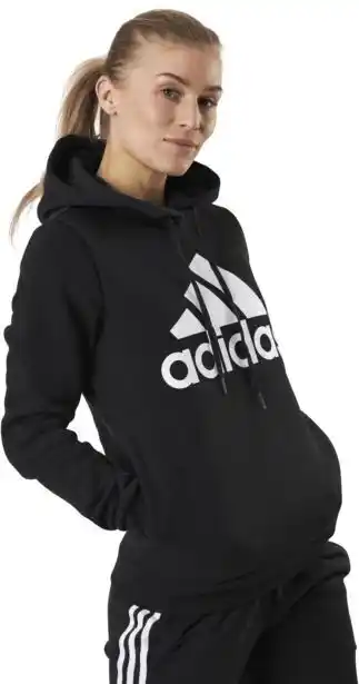 Sportamore Essentials hoodie black / white erbjuda