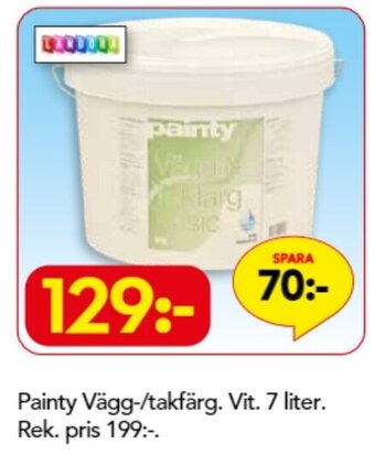 Bo Ohlsson Painty Vägg-/Takfärg erbjuda