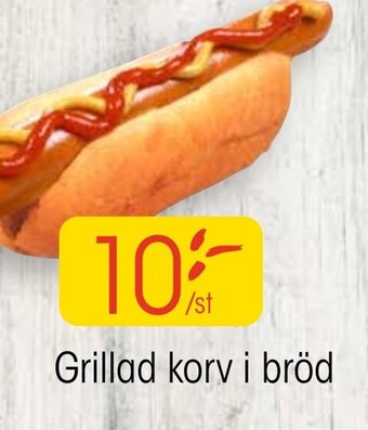 EKO Grillad korv i bröd erbjuda