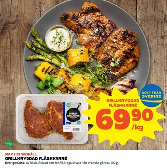Coop Grillkryddad Fläskkarré erbjuda