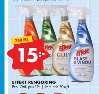 ÖoB Effekt rengöring erbjuda