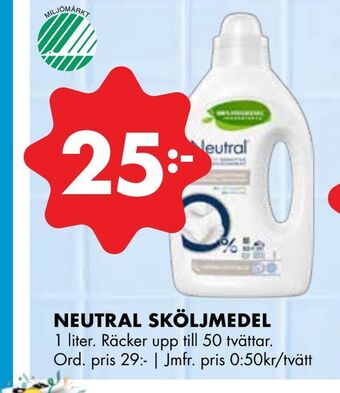 ÖoB Neutral sköljmedel erbjuda