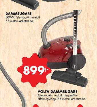 ÖoB Volta dammsugare erbjuda