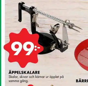 ÖoB Äppelskalare erbjuda