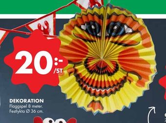 ÖoB Dekoration erbjuda