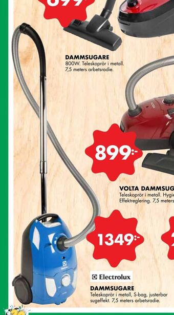 ÖoB Dammsugare erbjuda