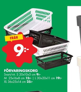 ÖoB Förvaringskorg erbjuda