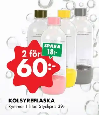 ÖoB Sodastream flaskor erbjuda