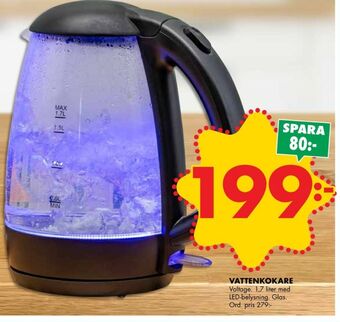 ÖoB Voltage vattenkokare erbjuda