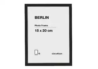 Clas Ohlson Fotoram berlin, svart erbjuda