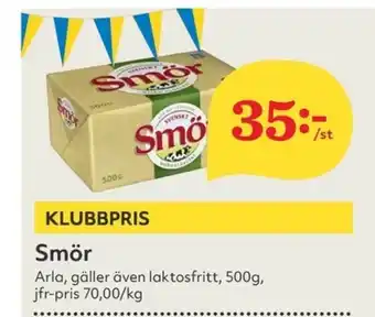 Hemköp Smör 500g erbjuda